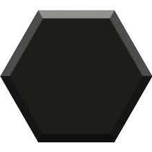 Bardelli Hexa С000570887 HEXA 1 D_Nero väggplatta 15x17 cm, Italien, monokrom - foto 1 - foto 1