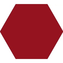 Bardelli Hexa С000570885 HEXA 9_Rosso väggplatta 15x17 cm, Italien, monokrom - foto 1 - foto 1