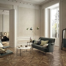 Bayker Chateaux 60x60 см, glaserad keramisk granit, Italien, trä - interiörfoto 1 - foto 2