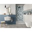 Bayker Paint 25x40 см, ceramic, Italy, monochrome - interior photo 1