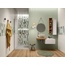 Bayker Paint 25x40 см, ceramic, Italy, monochrome - interior photo 3