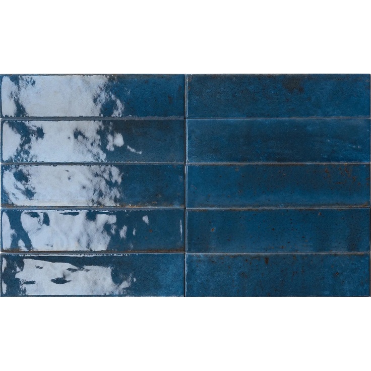 Bayker Raku С000547096 66883_Blu Cobalto porcelain tile 6x25 cm, Italy - photo 1 Bayker Raku С000547096 66883_Blu Cobalto porcelain tile 6x25 cm, Italy - photo 1