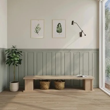 Bestile Boiserie 30x120 см, glaserad keramisk granit, Spanien, monokrom - interiörfoto 1 - foto 1