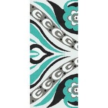 Bisazza Bisazza Wears Emilio Pucci С000289550 Amelie Green A_129,1*290,5 Mosaic 129,1x290,5 cm, Italy, fabric - photo 1 - photo 1