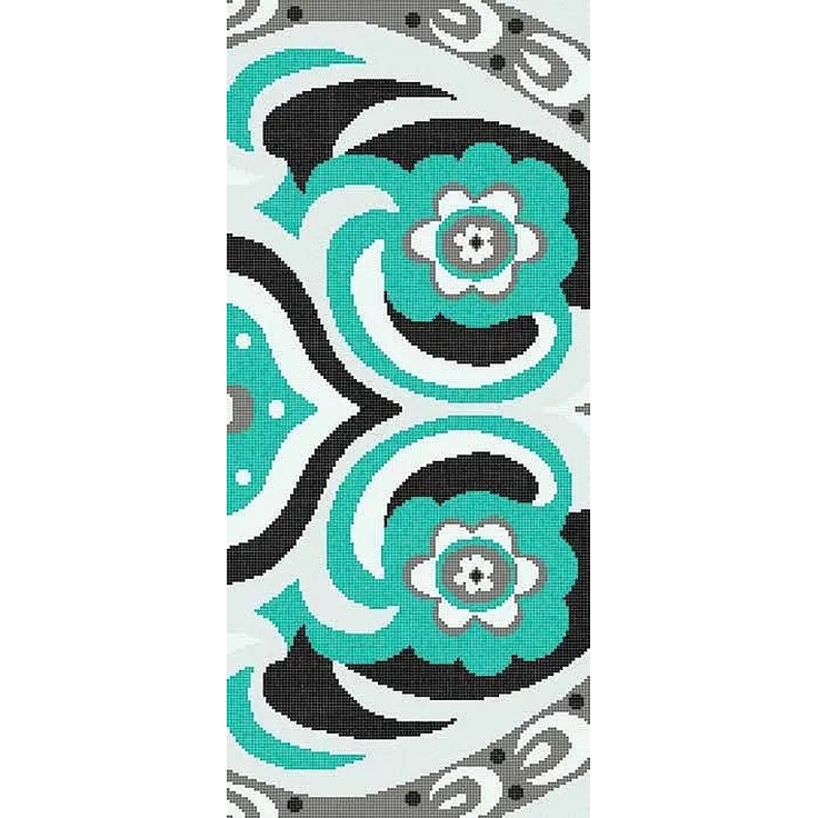 Bisazza Bisazza Wears Emilio Pucci С000289553 Amelie Green D_129,1*290,5 Mosaïque 129,1x290,5 cm, Italie, tissu - photo 1 Bisazza Bisazza Wears Emilio Pucci С000289553 Amelie Green D_129,1*290,5 Mosaïque 129,1x290,5 cm, Italie, tissu - photo 1