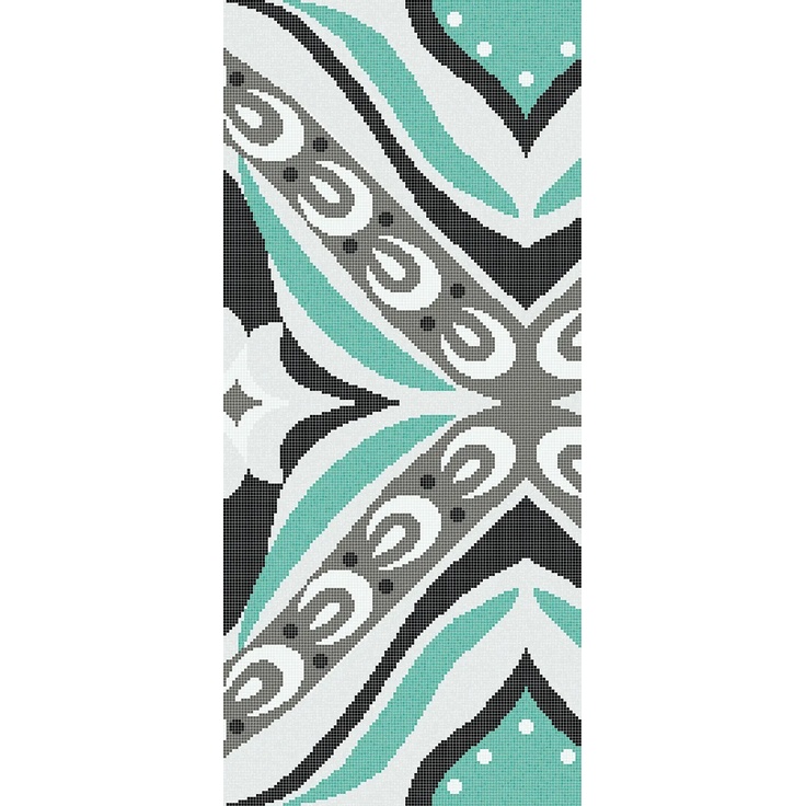 Bisazza Bisazza Wears Emilio Pucci С000289554 Amelie Green E_129,1*290,5 Mosaic 129,1x290,5 cm, Italy, fabric-backed - photo 1 Bisazza Bisazza Wears Emilio Pucci С000289554 Amelie Green E_129,1*290,5 Mosaic 129,1x290,5 cm, Italy, fabric-backed - photo 1
