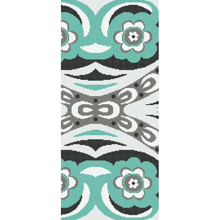 Bisazza Bisazza Wears Emilio Pucci С000289551 Amelie Green B_129,1*290,5 Mosaic 129,1x290,5 cm, Italy, fabric-backed - photo 1 Bisazza Bisazza Wears Emilio Pucci С000289551 Amelie Green B_129,1*290,5 Mosaic 129,1x290,5 cm, Italy, fabric-backed - photo 1