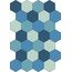 Bisazza Blends С000489086 Primavera E 23*23 Floor tile 23x23 cm, Italy - photo 1