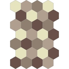 Bisazza Blends С000489080 Autunno E 23*23 Lattialaatta 23x23 cm, Italia - kuva 1 - kuva 1