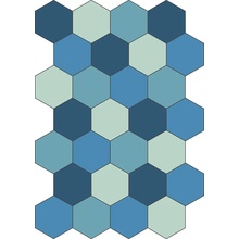 Bisazza Blends С000489086 Primavera E 23*23 Lattialaatta 23x23 cm, Italia - kuva 1 - kuva 1