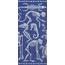 Bisazza Decori 10 С000415632 Perished Blue B Mosaic 129,1x290,5 cm, Italy - photo 1