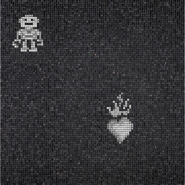 Bisazza Decori 10 С000415577 Hearts & Robots Black Mosaik 96,8x96,8 cm, Italien - Foto 1 Bisazza Decori 10 С000415577 Hearts & Robots Black Mosaik 96,8x96,8 cm, Italien - Foto 1