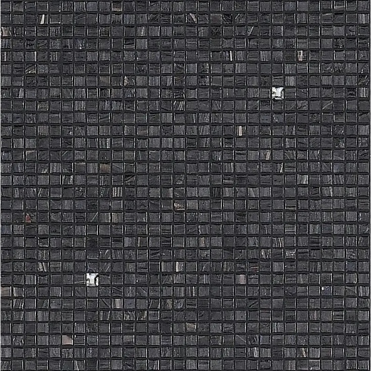 Bisazza Decori 10 С000415635 Rain Black Мозаика 32,2x32,2 см, Италия - фото 1 Bisazza Decori 10 С000415635 Rain Black Мозаика 32,2x32,2 см, Италия - фото 1