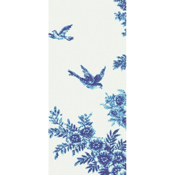 Bisazza Decori 10 С000415584 Jardin Bleu B Mosaic 129,1x290,5 cm, Italy - photo 1 Bisazza Decori 10 С000415584 Jardin Bleu B Mosaic 129,1x290,5 cm, Italy - photo 1