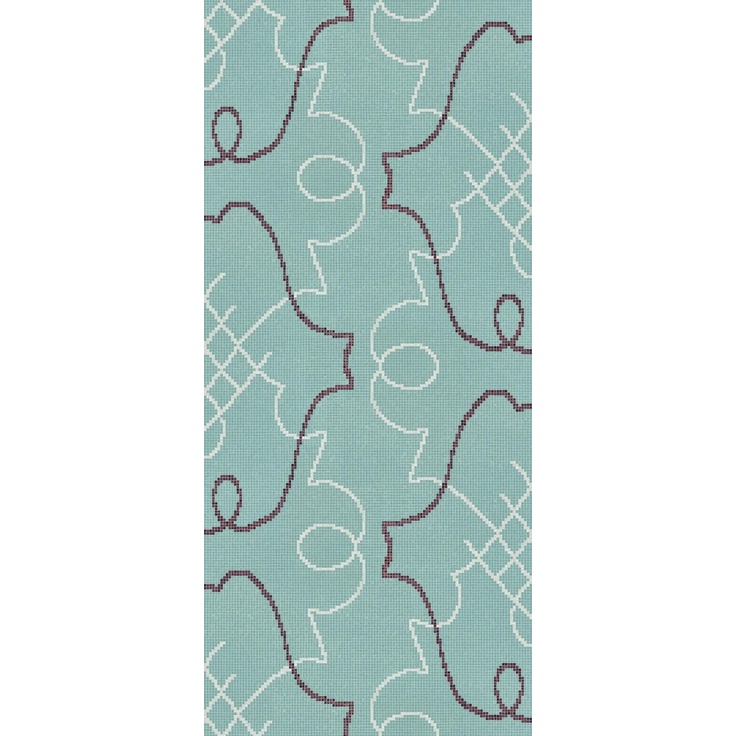 Bisazza Decori 10 С000415522 André Bleu B Mozaïek 129,1x290,5 cm, Italië - foto 1 Bisazza Decori 10 С000415522 André Bleu B Mozaïek 129,1x290,5 cm, Italië - foto 1