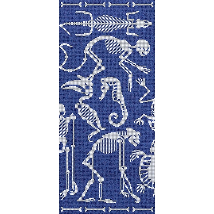 Bisazza Decori 10 С000415632 Perished Blue B Mozaikk 129,1x290,5 cm, Italia - foto 1 Bisazza Decori 10 С000415632 Perished Blue B Mozaikk 129,1x290,5 cm, Italia - foto 1