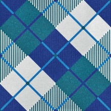 Bisazza Decori 10 С000415650 William Blue Mozaik 129,1x129,1 cm, Italien, under stof - foto 1 - foto 1