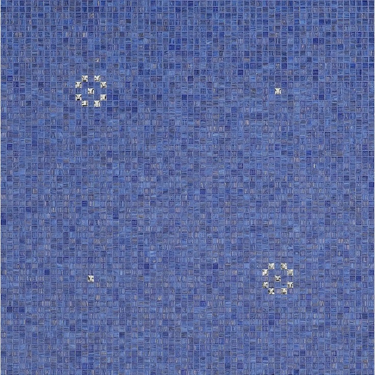 Bisazza Decori 10 С000415643 Stars Blue Mosaico 64,7x64,7 cm, Itália - foto 1 Bisazza Decori 10 С000415643 Stars Blue Mosaico 64,7x64,7 cm, Itália - foto 1
