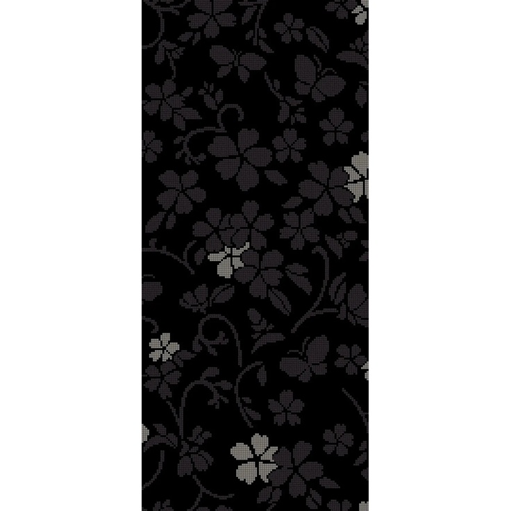 Bisazza Decori 10 С000415573 Hana-Flower Dark A Mosaic 129,1x290,5 cm, Italy - photo 1 Bisazza Decori 10 С000415573 Hana-Flower Dark A Mosaic 129,1x290,5 cm, Italy - photo 1