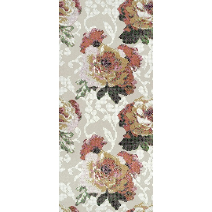 Bisazza Decori 10 С000052093 Fleurs Grigio Mosaico 129,1x290,5 cm, Italia - foto 1 Bisazza Decori 10 С000052093 Fleurs Grigio Mosaico 129,1x290,5 cm, Italia - foto 1