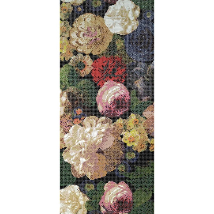 Bisazza Decori 10 С000052090 Bouquet A Mosaic 129,1x290,5 cm, Italy - photo 1 Bisazza Decori 10 С000052090 Bouquet A Mosaic 129,1x290,5 cm, Italy - photo 1