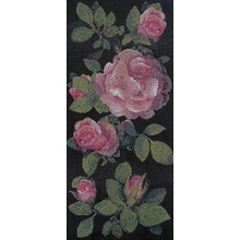 Bisazza Decori 10 0000022885 Springrose Nero B Mozaik 129,1x290,5 cm, Italien - foto 1 - foto 1