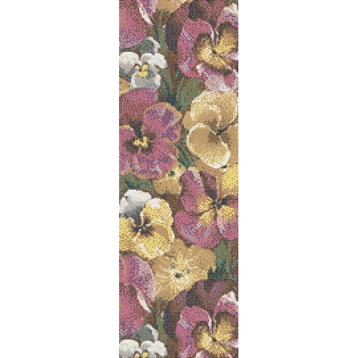 Bisazza Decori 10 С000598008 Pensée B Mozaikk 97x291 cm, Italia - foto 1 Bisazza Decori 10 С000598008 Pensée B Mozaikk 97x291 cm, Italia - foto 1