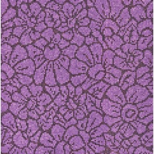 Bisazza Decori 10 С000415564 Graphic FlowersPurple Mozaik 129,1x129,1 cm, Italien - foto 1 - foto 1