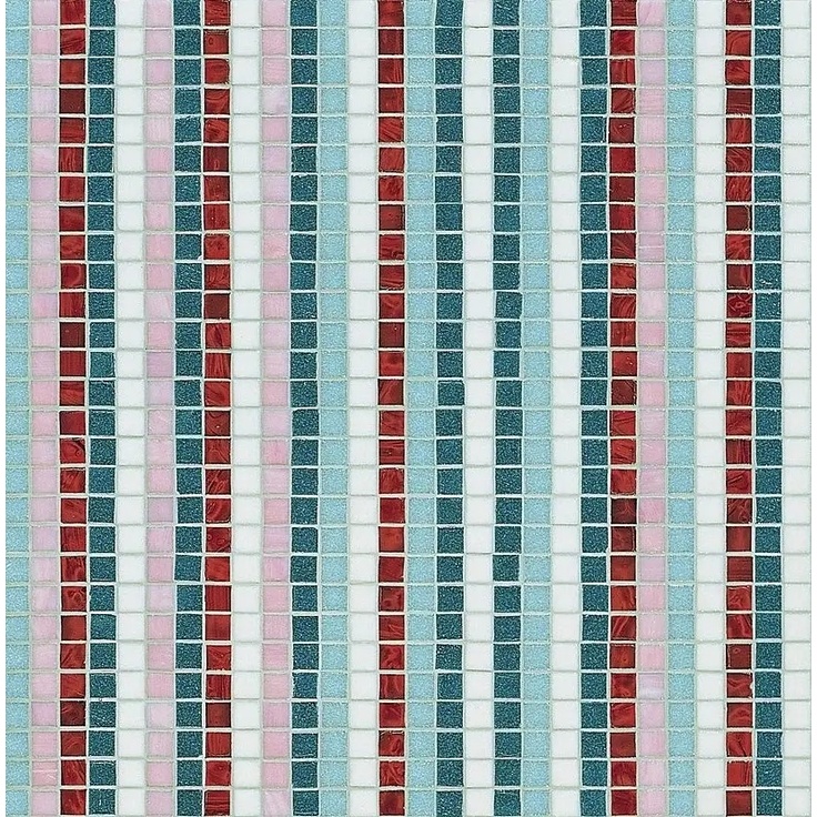 Bisazza Decori 10 С000019565 Stripes Winter Mozaika 32,2x32,2 cm, Itálie - fotografie 1 Bisazza Decori 10 С000019565 Stripes Winter Mozaika 32,2x32,2 cm, Itálie - fotografie 1
