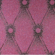 Bisazza Decori 10 06001292VL Chester Pink Mosaico 96,8x96,8 cm, Itália - foto 1 - foto 1