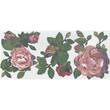 Bisazza Decori 10 06001316VL Springrose Bianco A Mosaico 129,1x290,5 cm, Itália - foto 1 - foto 1