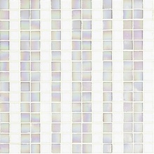 Bisazza Decori 20 0000002416 Righe Bianche Mozaïek 32,2x32,2 cm, Italië, onder parelmoer - foto 1 - foto 1