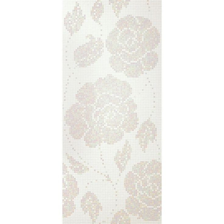 Bisazza Decori 20 0000018040 Winter Flowers Bianco Mosaic 129,1x290,5 cm, Italy, pearl-look - photo 1 Bisazza Decori 20 0000018040 Winter Flowers Bianco Mosaic 129,1x290,5 cm, Italy, pearl-look - photo 1