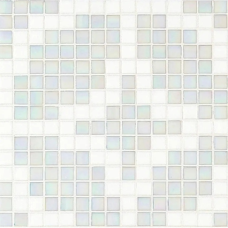 Bisazza Decori 20 0000018029 Etoiles Bianco Mozaik 32,2x32,2 cm, Italien, med perlemor - foto 1 Bisazza Decori 20 0000018029 Etoiles Bianco Mozaik 32,2x32,2 cm, Italien, med perlemor - foto 1