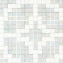 Bisazza Decori 20 0000018029 Etoiles Bianco Mozaïek 32,2x32,2 cm, Italië, onder parelmoer - foto 1 - foto 1