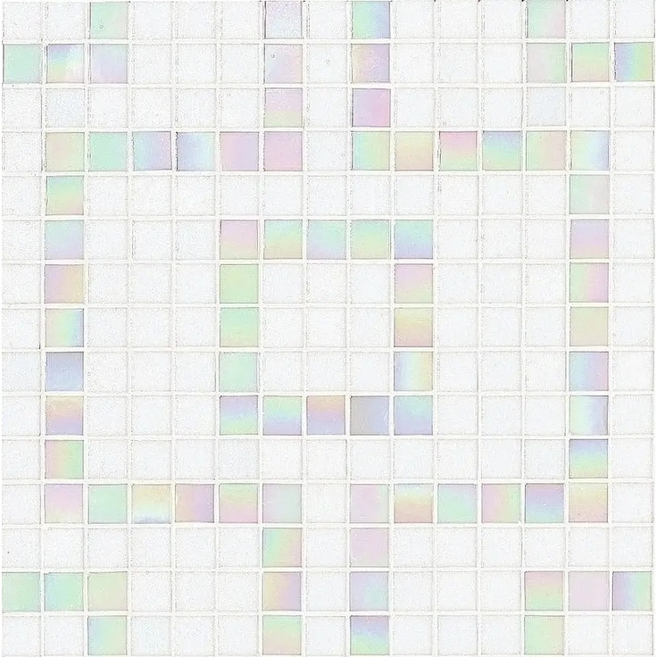 Bisazza Decori 20 0000002405 Labirinto Bianco Mosaik 32,2x32,2 cm, Italien, perlmutt-optik - Foto 1 Bisazza Decori 20 0000002405 Labirinto Bianco Mosaik 32,2x32,2 cm, Italien, perlmutt-optik - Foto 1