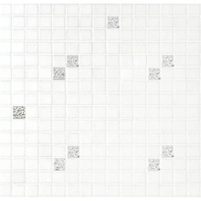 Bisazza Decori 20 С000000353 Diagonale Bianco Oro Mozaïek 32,2x32,2 cm, Italië - foto 1 - foto 1
