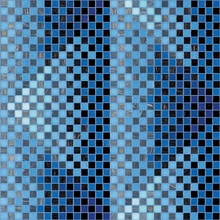 Bisazza Decori 20 С000393719 Pyramid Blue Mozaïek 64,7x64,7 cm, Italië - foto 1 - foto 1