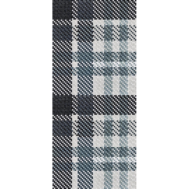 Bisazza Decori 20 С000393709 George Grey Mozaik 129,1x290,5 cm, Italien, under stof - foto 1 Bisazza Decori 20 С000393709 George Grey Mozaik 129,1x290,5 cm, Italien, under stof - foto 1