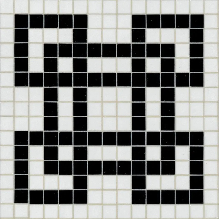 Bisazza Decori 20 С000393715 Granada Nero Mosaiikki 32,2x32,2 cm, Italia - kuva 1 Bisazza Decori 20 С000393715 Granada Nero Mosaiikki 32,2x32,2 cm, Italia - kuva 1