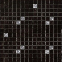 Bisazza Decori 20 0000027332 Diagonale Nero Oro Mozaïek 32,2x32,2 cm, Italië - foto 1 - foto 1