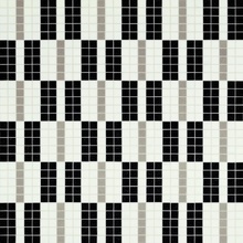 Bisazza Decori 20 С000393702 Alternance Noir&Blanc Mozaïek 64,7x64,7 cm, Italië - foto 1 - foto 1
