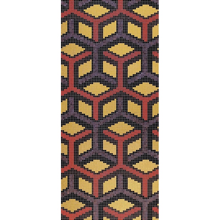 Bisazza Decori 20 С000052156 Suite Viola Mosaico 129,4x291,2 cm, Itália, ouro e metais preciosos - foto 1 Bisazza Decori 20 С000052156 Suite Viola Mosaico 129,4x291,2 cm, Itália, ouro e metais preciosos - foto 1