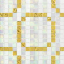 Bisazza Decori 20 06001359VL Rings Oro Giallo Mosaico 32,2x32,2 cm, Itália - foto 1 - foto 1