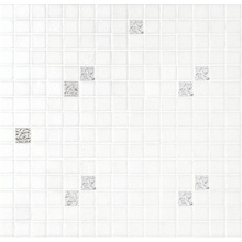 Bisazza Decori 20 06004279VL Diagonale Bianco Oro Mosaico 32,2x32,2 cm, Itália - foto 1 - foto 1