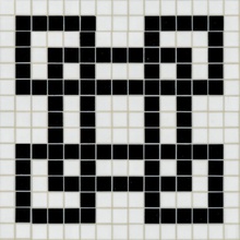 Bisazza Decori 20 06001874VL Granada Nero Mosaico 32,2x32,2 cm, Itália - foto 1 - foto 1