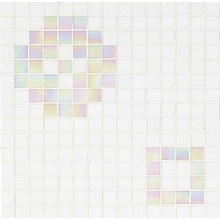 Bisazza Decori 20 06004220VL Petit Four Bianco Mosaico 32,2x32,2 cm, Itália - foto 1 - foto 1