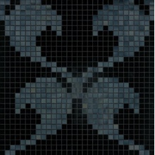 Bisazza Decori 20 06004241VL Hearts New Black Mosaico 64,7x64,7 cm, Itália - foto 1 - foto 1