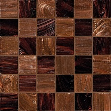 Bisazza Decori 50 С000456414 Checkmate Brown Mosaico 30,8x30,8 cm, Itália - foto 1 - foto 1