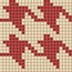 Bisazza Decori Opus Romano С000052199 Pied De Poule Rosso Mosaic 29,3x29,3 cm, Italy - photo 1 Bisazza Decori Opus Romano С000052199 Pied De Poule Rosso Mosaic 29,3x29,3 cm, Italy - photo 1
